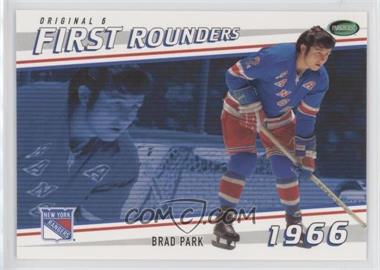 2003-04 Parkhurst Original Six New York Rangers - Inserts #NY-16 - First Rounders - Brad Park