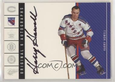 2003-04 Parkhurst Original Six New York Rangers - Original Autographs #OS-HH - Harry Howell