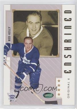 2003-04 Parkhurst Original Six Toronto Maple Leafs - [Base] #85 - Enshrined - Red Kelly