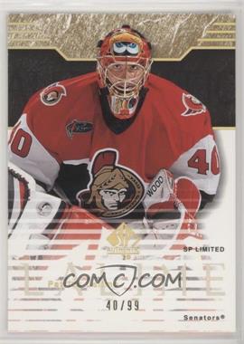 2003-04 SP Authentic - [Base] - SP Limited #63 - Patrick Lalime /99