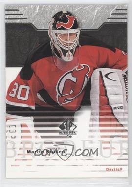 2003-04 SP Authentic - [Base] #51 - Martin Brodeur