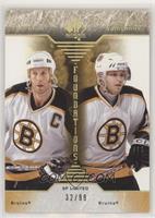 Joe Thornton, Sergei Samsonov #/99