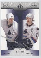 Todd Bertuzzi, Markus Naslund #/250