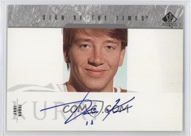 2003-04 SP Authentic - Sign of the Times #SOT-JK - Jari Kurri