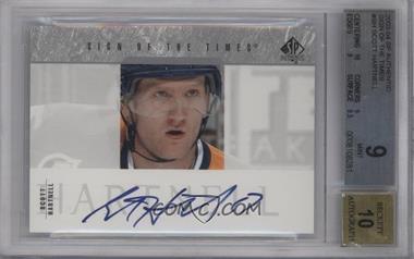 2003-04 SP Authentic - Sign of the Times #SOT-SH - Scott Hartnell [BGS 9 MINT]