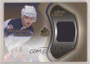 2003-04 SP Game Used Edition - Authentic Fabrics - Gold #AF-RN - Rick Nash /21