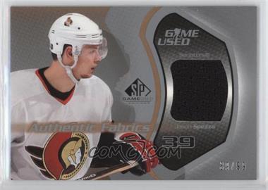 2003-04 SP Game Used Edition - Authentic Fabrics #AF-AF-JS - Jason Spezza /99