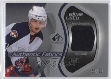 2003-04 SP Game Used Edition - Authentic Fabrics #AF-RN - Rick Nash /99