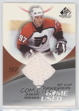 2003-04 SP Game Used Edition - [Base] #115 - Star Fabrics - Jeremy Roenick