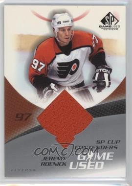 2003-04 SP Game Used Edition - [Base] #115 - Star Fabrics - Jeremy Roenick