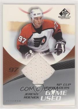 2003-04 SP Game Used Edition - [Base] #115 - Star Fabrics - Jeremy Roenick