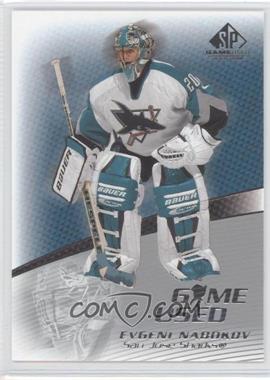 2003-04 SP Game Used Edition - [Base] #39 - Evgeni Nabokov