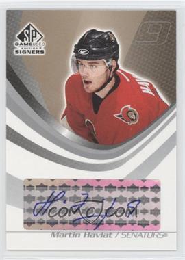 2003-04 SP Game Used Edition - Signers #SPS-HV - Martin Havlat