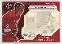 Lasting Impressions - Mr. Hockey #/750