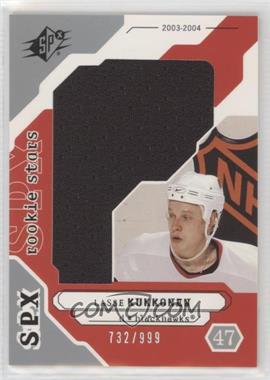 2003-04 SPx - [Base] #193 - Rookie Stars - Lasse Kukkonen /999