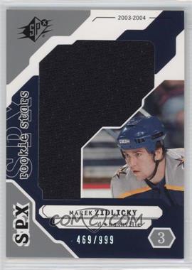 2003-04 SPx - [Base] #202 - Rookie Stars - Marek Zidlicky /999