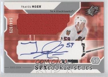 2003-04 SPx - [Base] #218 - Rookie Stars - Travis Moen /925