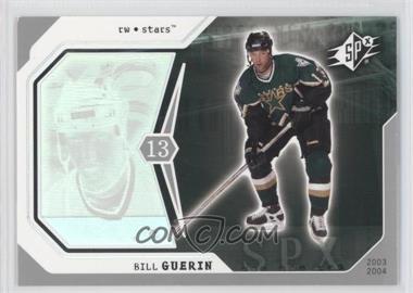 2003-04 SPx - [Base] #29 - Bill Guerin