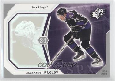 2003-04 SPx - [Base] #45 - Alexander Frolov