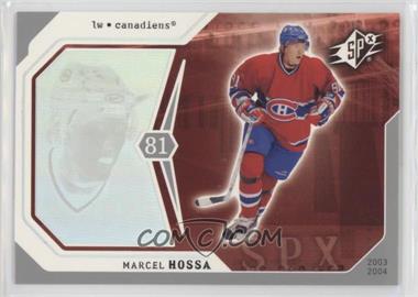 2003-04 SPx - [Base] #53 - Marcel Hossa