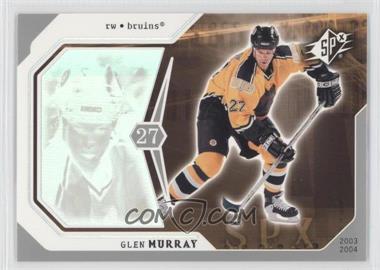 2003-04 SPx - [Base] #8 - Glen Murray