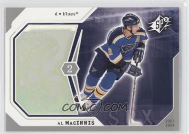 2003-04 SPx - [Base] #84 - Al MacInnis