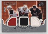 Patrik Elias, Marian Hossa, Jaromir Jagr #/75