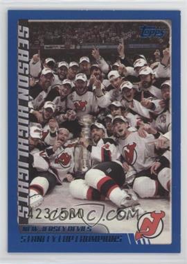 2003-04 Topps - [Base] - Blue #293 - New Jersey Devils Team /500