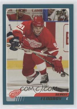 2003-04 Topps - [Base] #90 - Sergei Fedorov