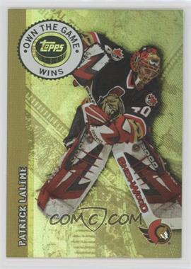 2003-04 Topps - Own the Game #OTG12 - Patrick Lalime [EX to NM]