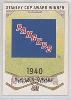 1940 New York Rangers Team