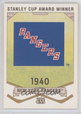 2003-04 Topps C55 - Stanley Cup Winners #SCW14 - 1940 New York Rangers Team