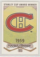 1959 Montreal Canadiens Team