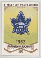 1962 Toronto Maple Leafs Team