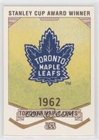 1962 Toronto Maple Leafs Team