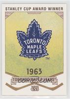 1963 Toronto Maple Leafs Team