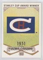 1931 Montreal Canadiens Team