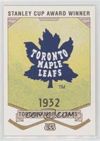 1932 Toronto Maple Leafs Team