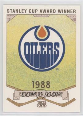 2003-04 Topps C55 - Stanley Cup Winners #SCW62 - 1988 Edmonton Oilers Team