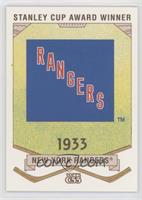 1933 New York Rangers Team