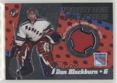 2003-04 Topps Pristine - Pristine Patches #PP-DB - Dan Blackburn