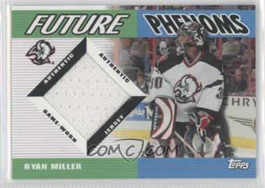 2003-04 Topps Traded - Future Phenoms Game-Worn Jerseys #FP-RM - Ryan Miller