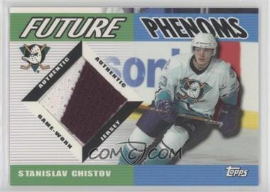 2003-04 Topps Traded - Future Phenoms Game-Worn Jerseys #FP-SC - Stanislav Chistov