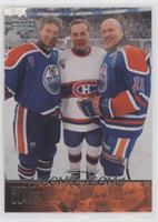 Wayne Gretzky, Mark Messier, Guy Lafleur