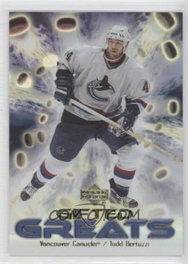 2003-04 Upper Deck - Gifted Greats #GG6 - Todd Bertuzzi