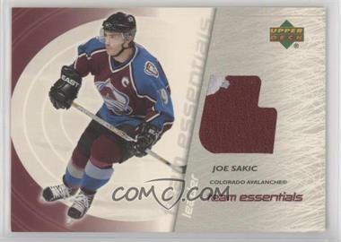 2003-04 Upper Deck - Team Essentials Jerseys #TL-JS - Joe Sakic