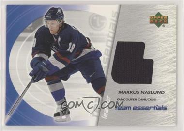 2003-04 Upper Deck - Team Essentials Jerseys #TL-MN - Markus Naslund