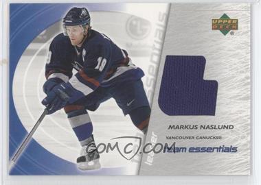 2003-04 Upper Deck - Team Essentials Jerseys #TL-MN - Markus Naslund