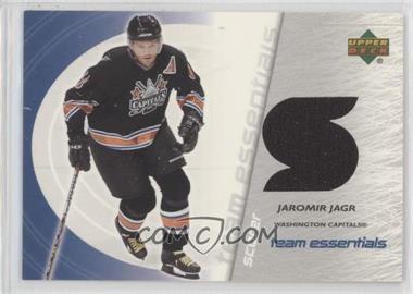 2003-04 Upper Deck - Team Essentials Jerseys #TS-JJ - Jaromir Jagr