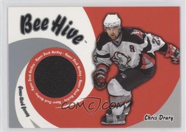 2003-04 Upper Deck Bee Hive - Game-Used Jersey #JT-30 - Chris Drury